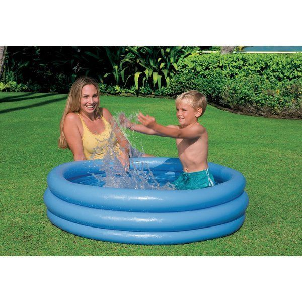 INTEX Piscină gonflabilă pentru copii "Cristal" 114 x 25 cm, 156 L, 2+ [2]