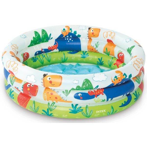 INTEX Piscină gonflabilă pentru copii “Prietenii lui Dino” 61×22 cm, 28 L, 1-3 ani [1]