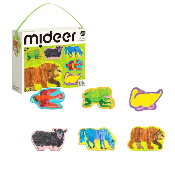 Primul Puzzle „Animale din pădure”, 6 în 1 [1]