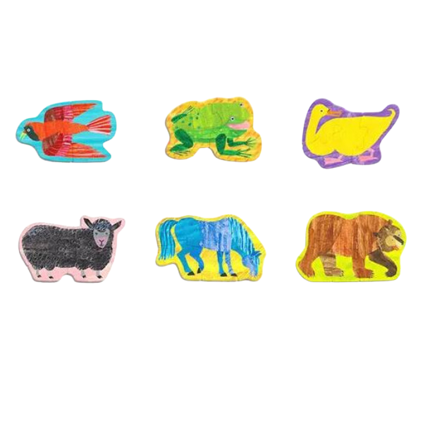 Primul Puzzle „Animale din pădure”, 6 în 1 [2]