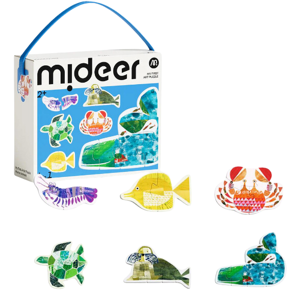 Primul Puzzle „Animale marine”, 6 în 1 [1]