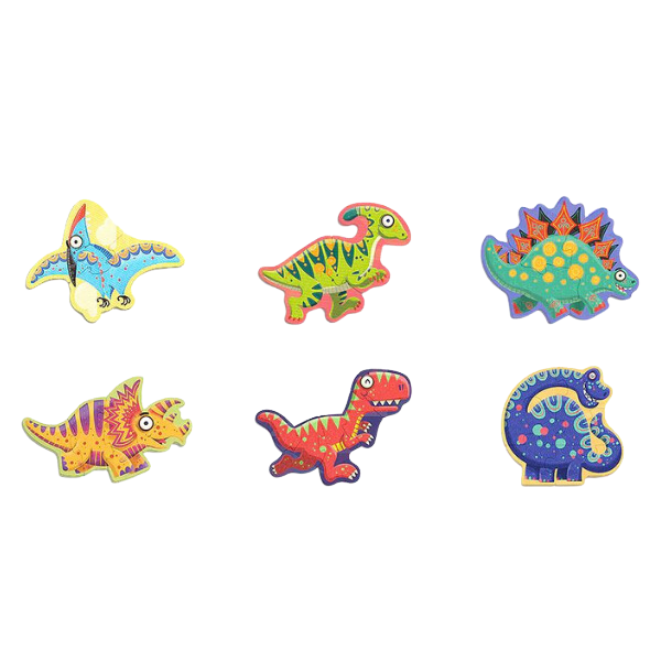 Primul Puzzle „Dinozauri drăguți”, 6 în 1 [2]