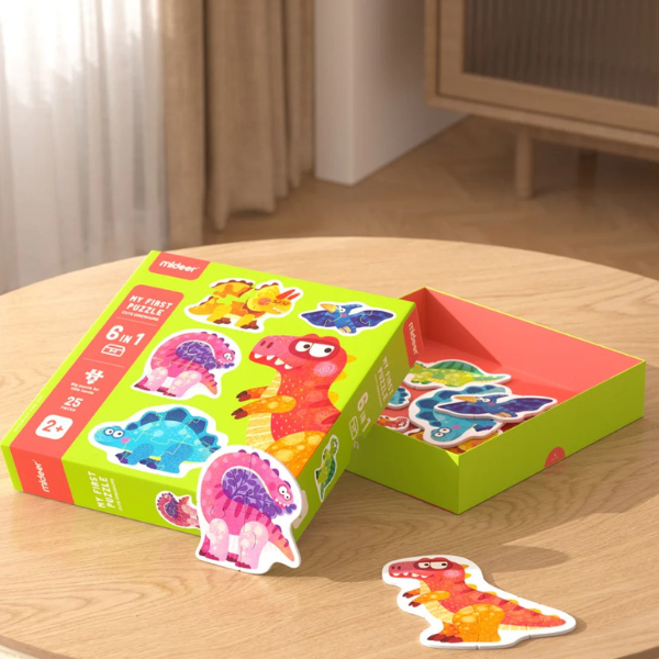 Primul puzzle „Dinozauri drăguți” [4]