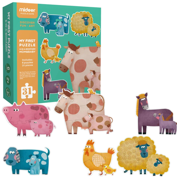Primul puzzle „Mama și copilul” [1]