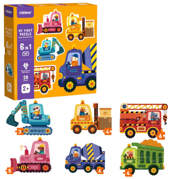 Primul puzzle „Șantier de construcție" [8]