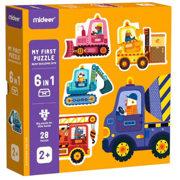 Primul puzzle „Șantier de construcție" [3]