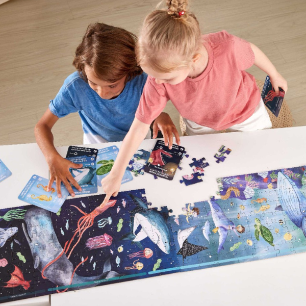 Puzzle 1,5 m "Viața în ocean", 200 elem. [8]