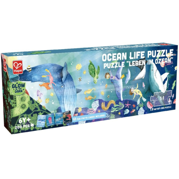 Puzzle 1,5 m "Viața în ocean", 200 elem. [11]
