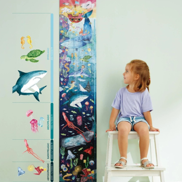 Puzzle 1,5 m "Viața în ocean", 200 elem. [7]
