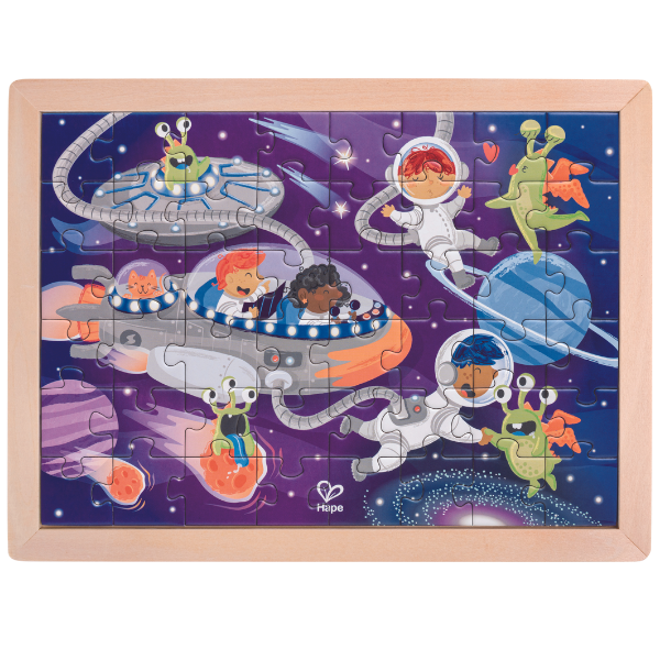 Puzzle 2 în 1 "Prieteni cosmici" [2]