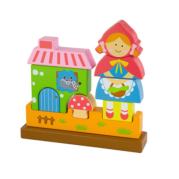 Puzzle 3D Puzzle magnetice "Scufița roșie" [1]