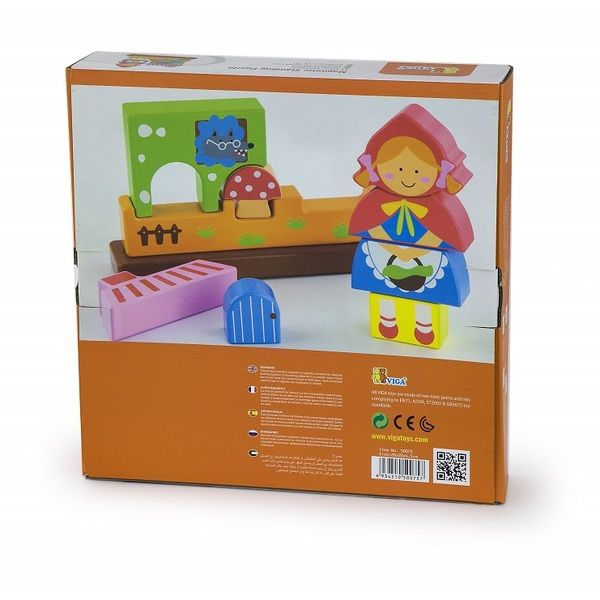 Puzzle 3D Puzzle magnetice "Scufița roșie" [2]