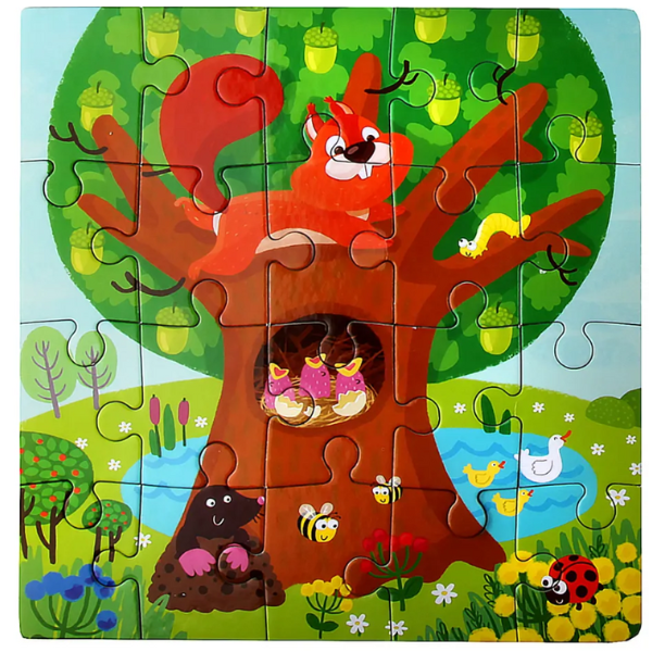Puzzle 4 în 1 "Anotimpuri", 72 el. [6]