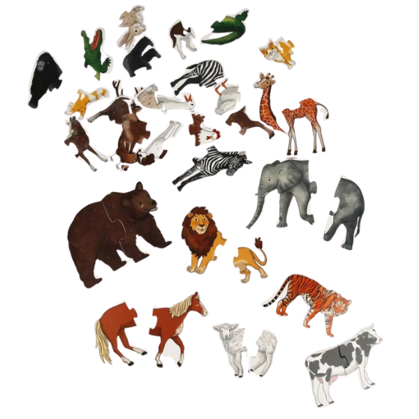 Puzzle "Animale", 36 piese, Smile Games [5]