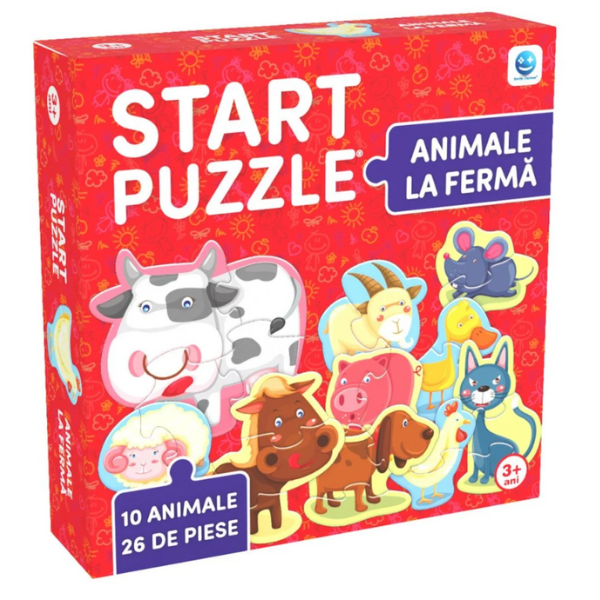 Puzzle "Animale la fermă", (ro), Smile Games [3]