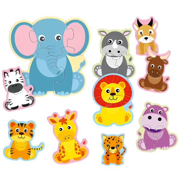 Puzzle "Animale", (ro) [2]