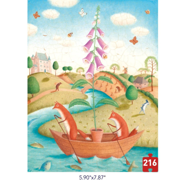 Puzzle „Convallaria”, serie de buzunar, 216 elem. [12]