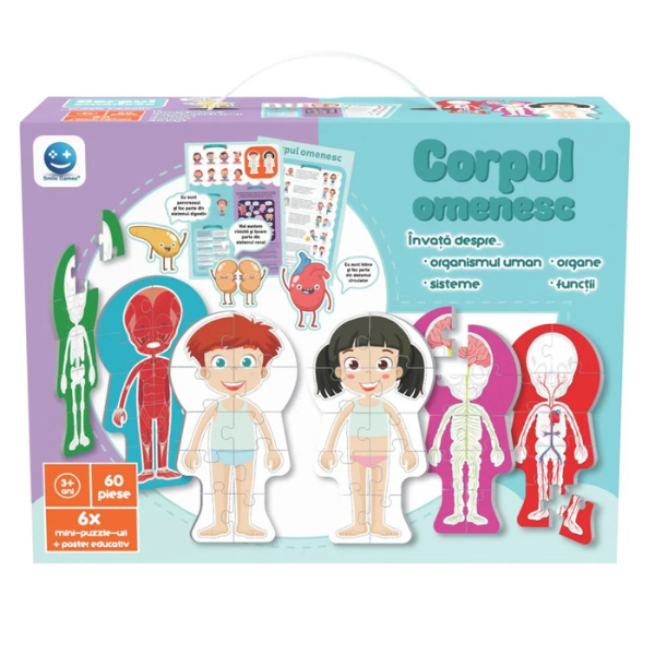 Puzzle ”Corpul omenesc”, 60 elem. (ro) [3]