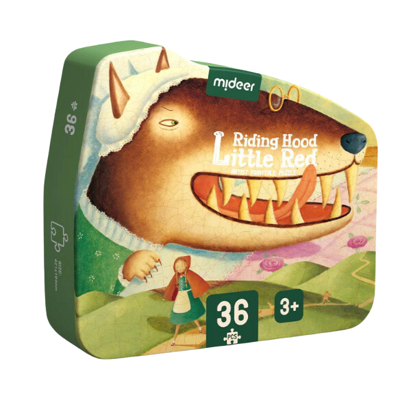 Puzzle cu basme ilustrate „Scufița Roșie”, 36 elem. [3]