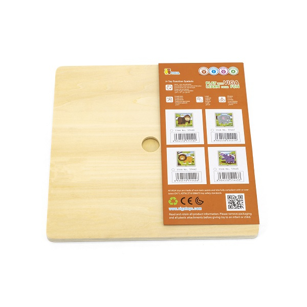 Puzzle din lemn "Maimuțica" 9 elem. [3]