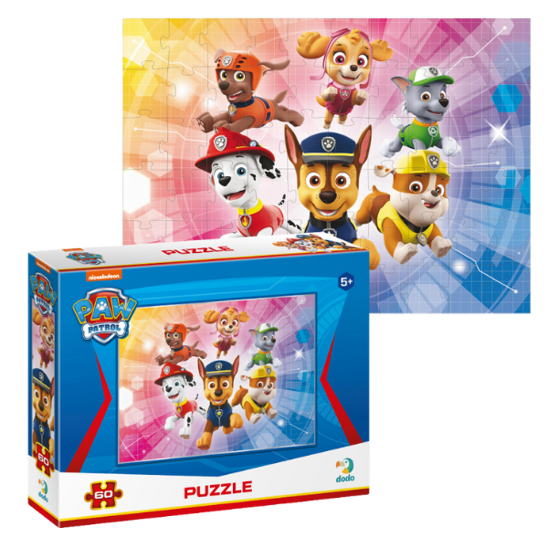Puzzle "Echipa de salvare", seria Patrula cățelușilor, 60 elem. [1]