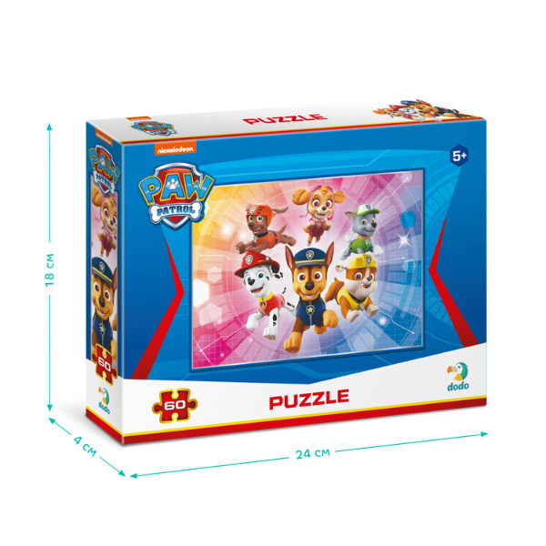 Puzzle "Echipa de salvare", seria Patrula cățelușilor, 60 elem. [5]