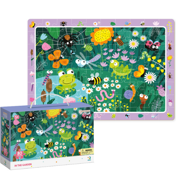 Puzzle "În grădină", seria Puzzle de observație, 80 elem. [8]