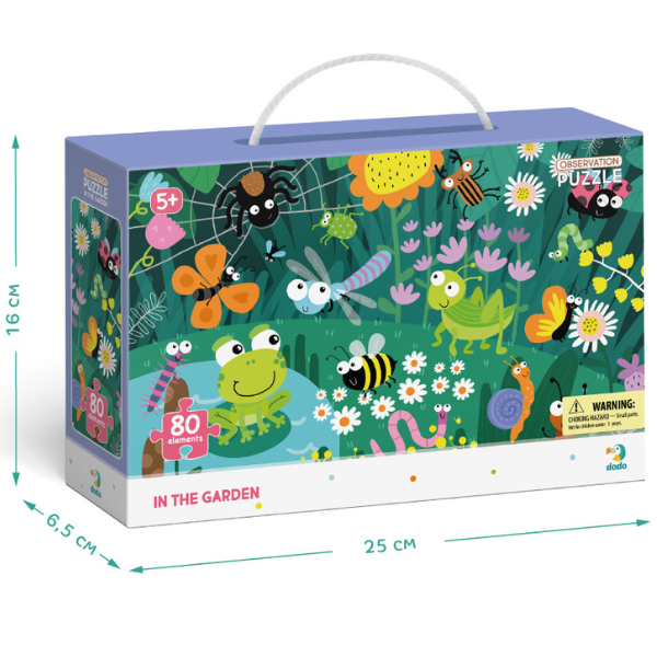 Puzzle "În grădină", seria Puzzle de observație, 80 elem. [7]