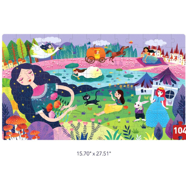 Puzzle în valiză „Frumoasa adormită", 104 elem. [2]