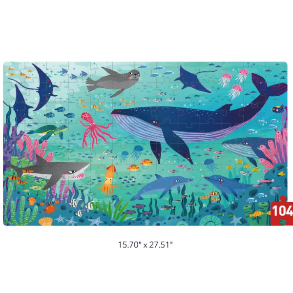 Puzzle în valiză „Oceanul minunat”, 104 elem. [2]
