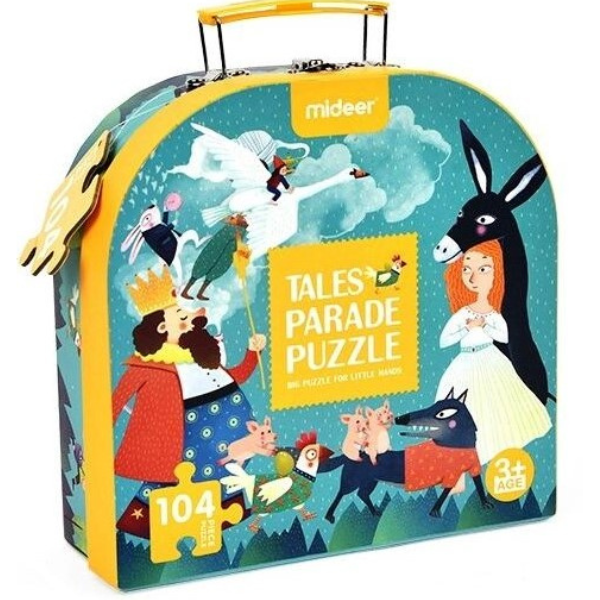 Puzzle în valiză "Parada basmelor", 104 elem. [6]