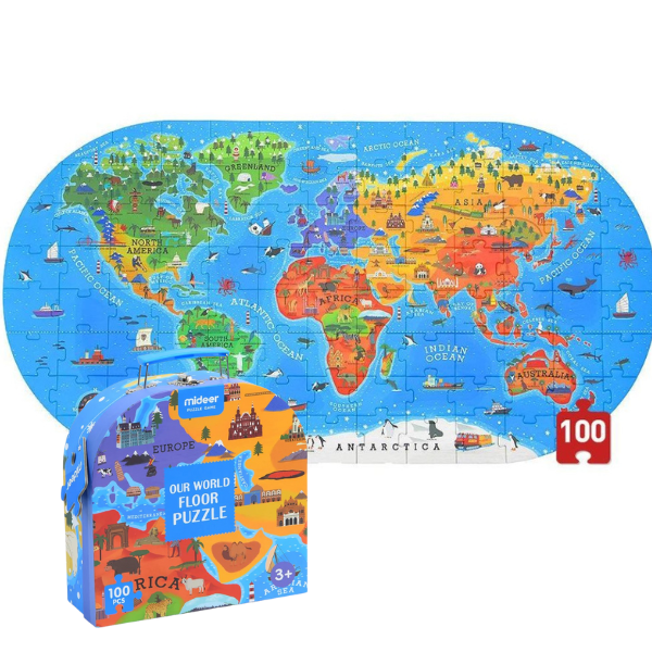 Puzzle în valiză „Planeta noastră”, 100 elem. [12]