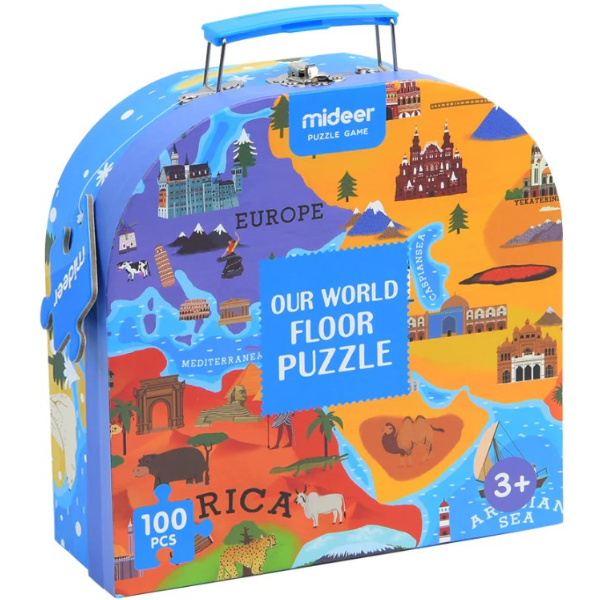 Puzzle în valiză „Planeta noastră”, 100 elem. [3]