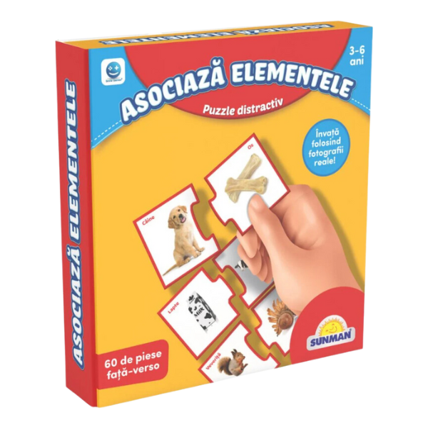 Puzzle "Învățăm asocierea elementelor", (ro), Smile Games [3]