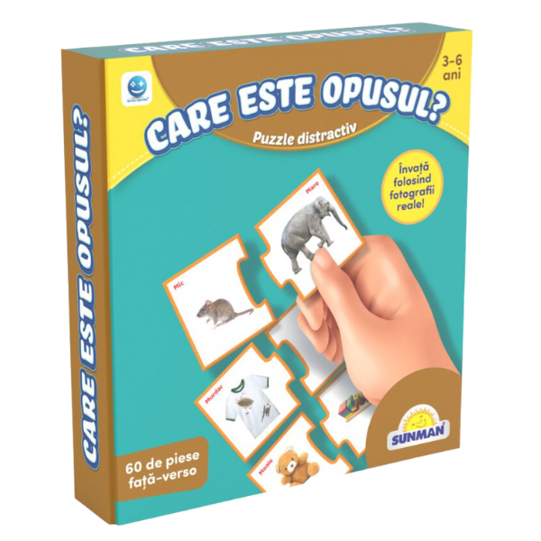 Puzzle "Învățăm opozițiile", (ro),  Smile Games [3]