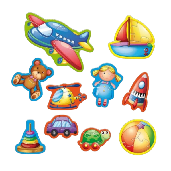 Puzzle "Jucării", (ro.), Smile Games [2]