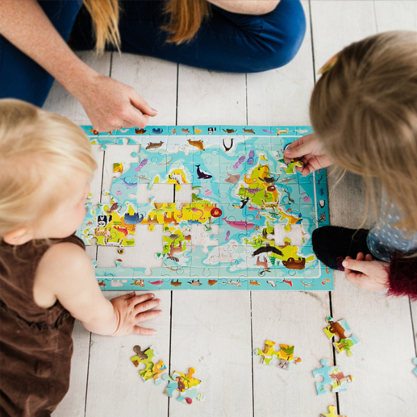 Puzzle "Lumea animalelor", seria Puzzle de observație, 80 elem. [9]