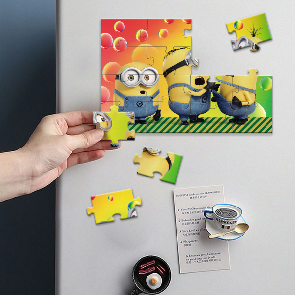 Puzzle magnetic "Prieteni", seria Minions, 16 elem. [4]