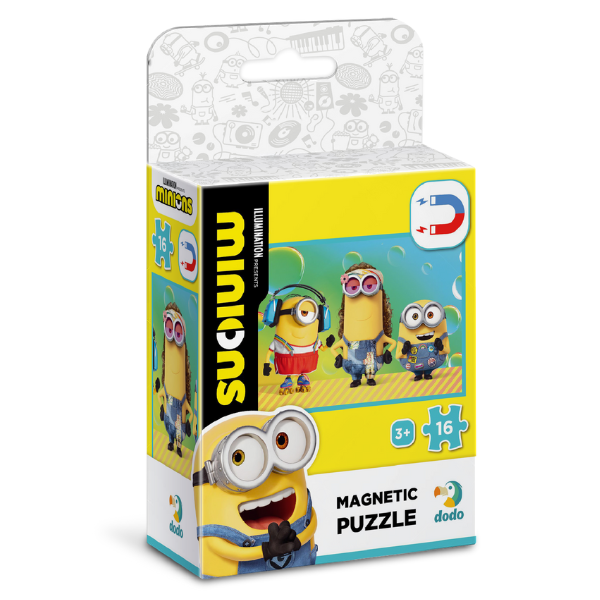 Puzzle magnetic "Serbare", seria Minions, 16 elem. [3]