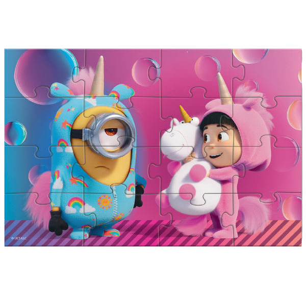 Puzzle magnetic "Unicorni", seria Minions, 16 elem. [2]