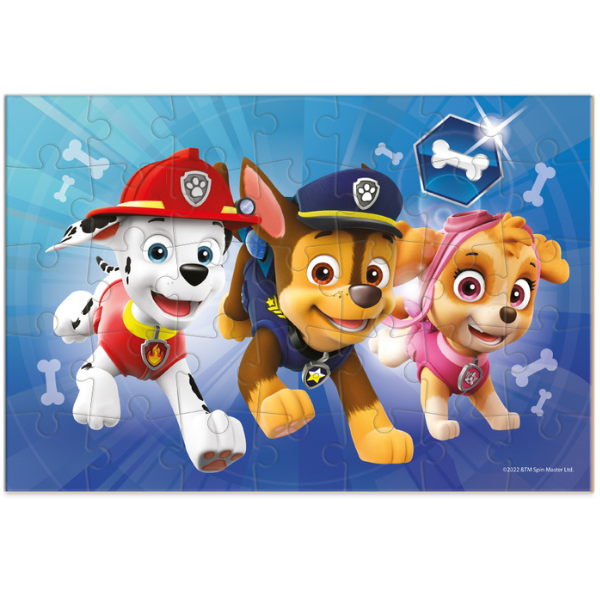 Puzzle-mini "Marshall, Chase și Skye", seria Patrula cățelușilor, 35 elem. [3]