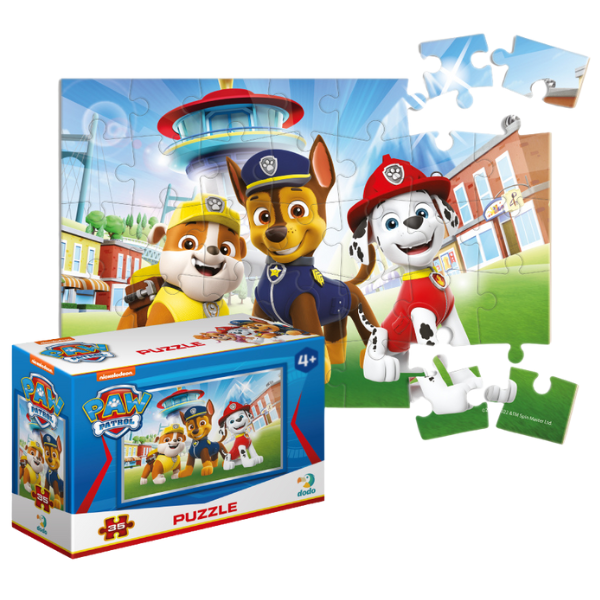 Puzzle-mini "Prieteni curajoși", seria Patrula cățelușilor, 35 elem. [1]