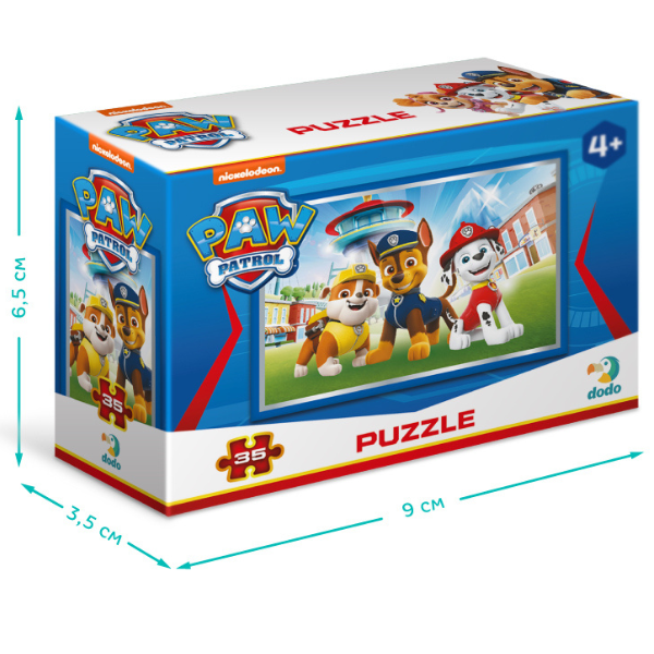Puzzle-mini "Prieteni curajoși", seria Patrula cățelușilor, 35 elem. [5]