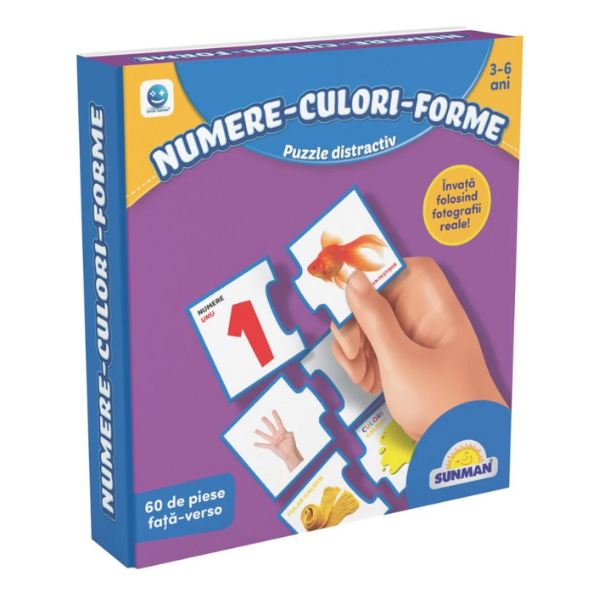 Puzzle "Numere-culori-forme", (ro), Smile Games [3]