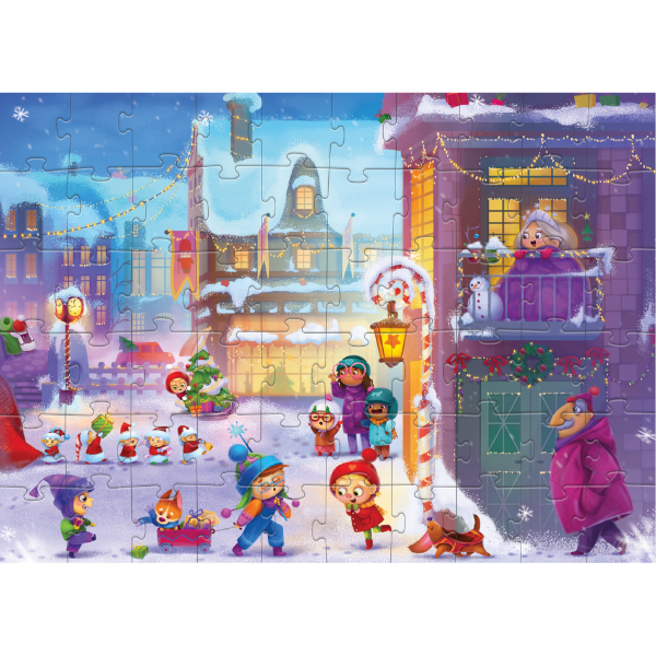 Puzzle "Orașul Sărbătorilor", seria Crăciun, 60 elem. [2]