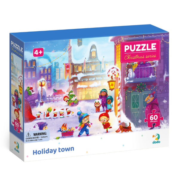 Puzzle "Orașul Sărbătorilor", seria Crăciun, 60 elem. [3]