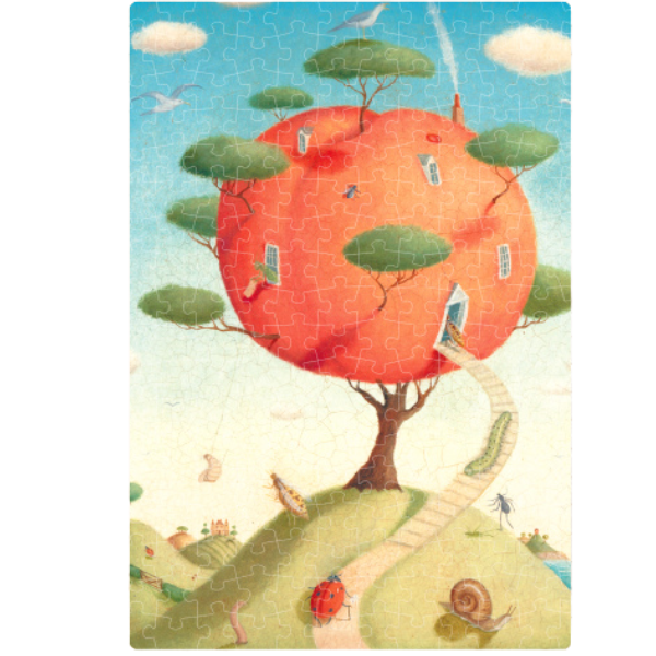 Puzzle „Paradisul piersicului”, serie de buzunar, 216 elem. [10]