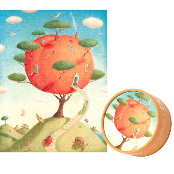Puzzle „Paradisul piersicului”, serie de buzunar, 216 elem. [5]