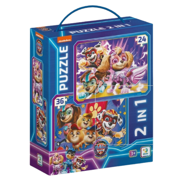 Puzzle "Păstrăm lumea în siguranță 2 în 1", seria Patrula cățelușilor, 60 elem. [4]