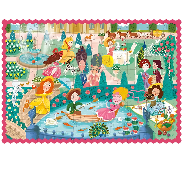 Puzzle "Prințese la plimbare", 100 elem. [2]